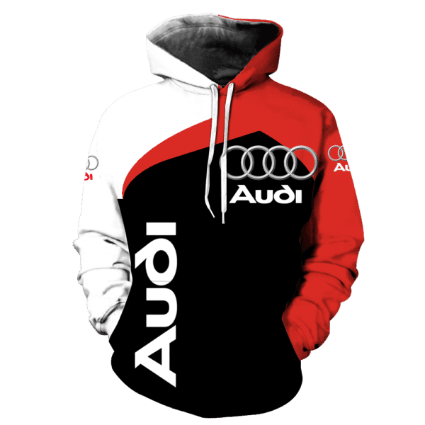 Car Audi Logo 3D All Over Print Hoodie & Zip Hoodie