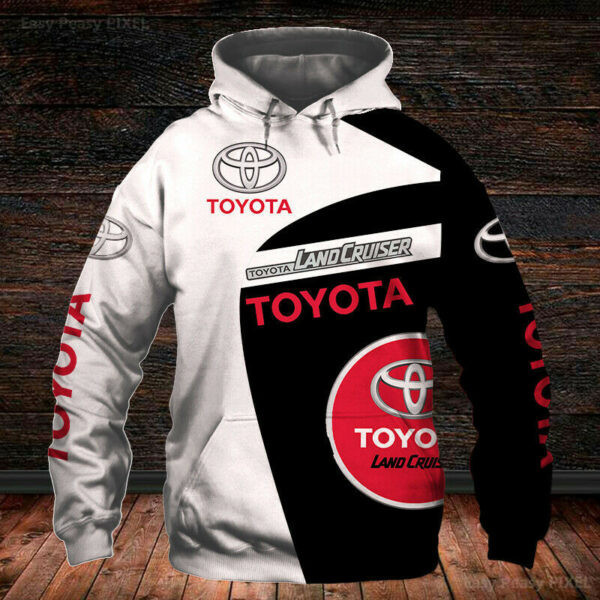 Toyota Land Cruiser 3d All Over Print Hoodie 358 2100