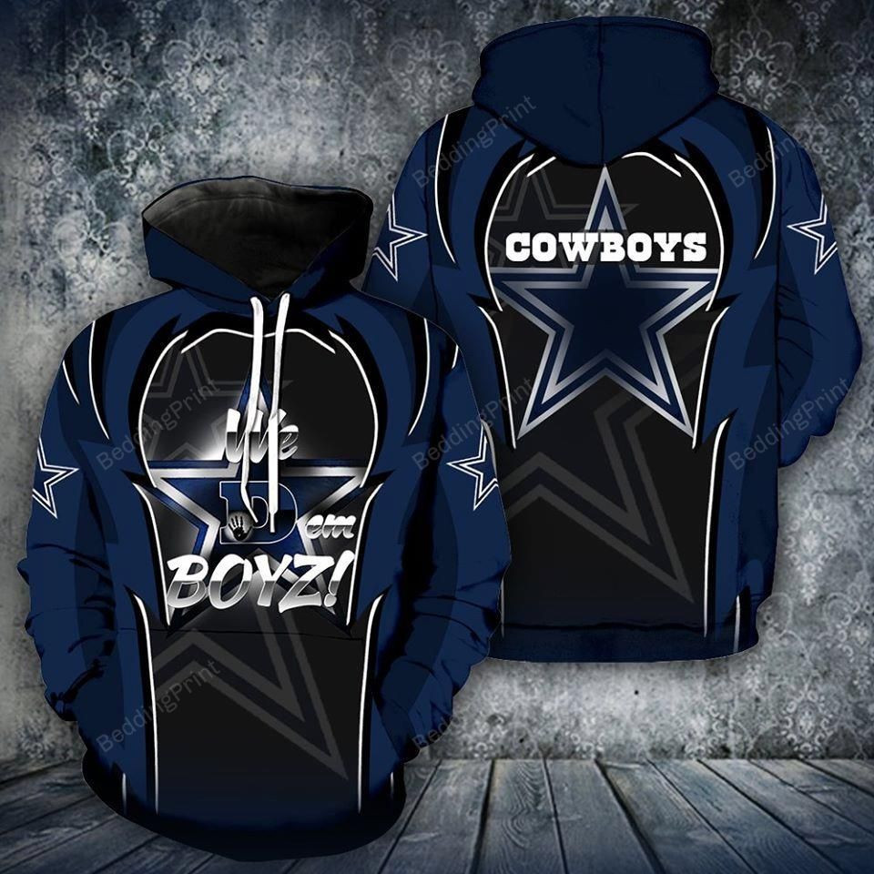 Cowboys We Dem Boys 3D All Over Print Hoodie & Zip Hoodie