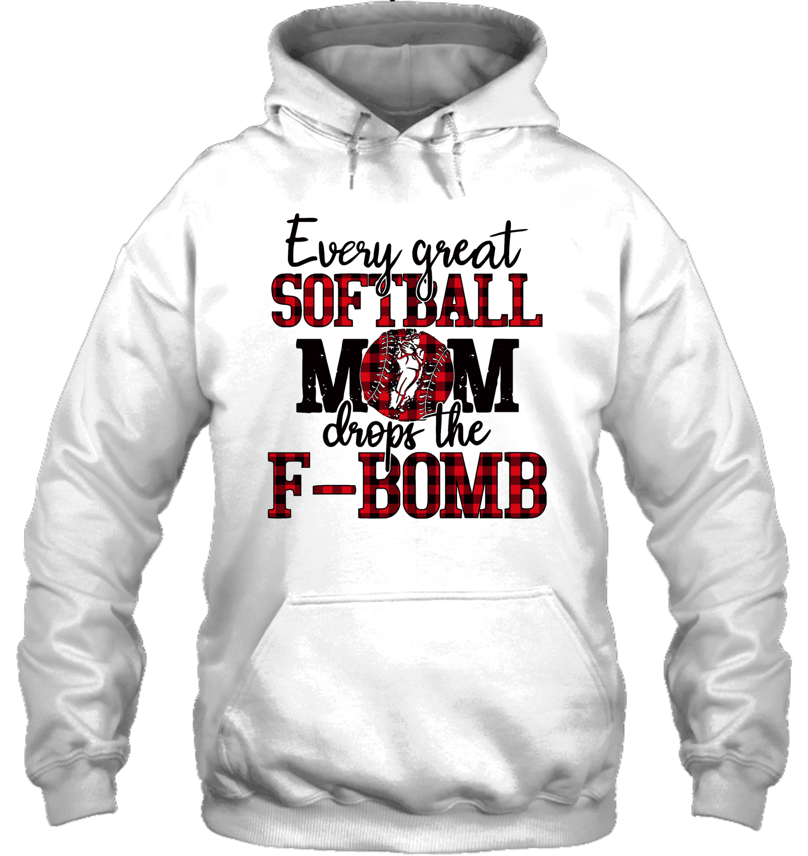Every Great Softball Mom Drops The F Bomb 3D All Over Print Hoodie & Zip Hoodie
