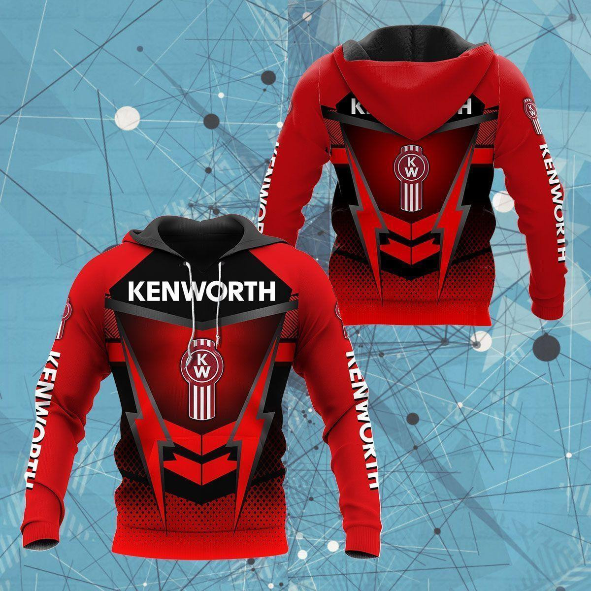 Kenworth Trucks Racing Team 7k845 3d Zip Hoodie Hoodie Ii0