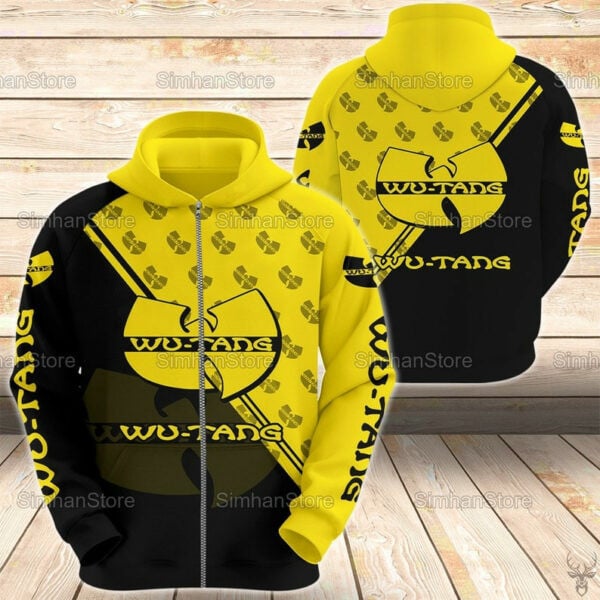 Wu Tang Clan Hip Hop,wu Tang Clan Hip Hop 2k715 Cartoon 3d Hoodie Zip Hoodie 2857