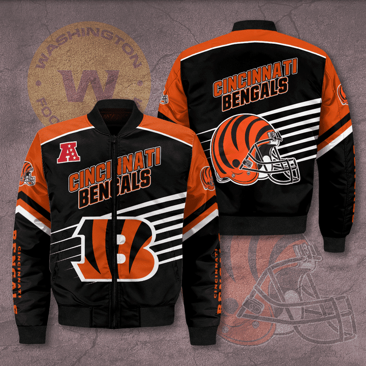 Cincinnati Bengals Bomber Jacket 168