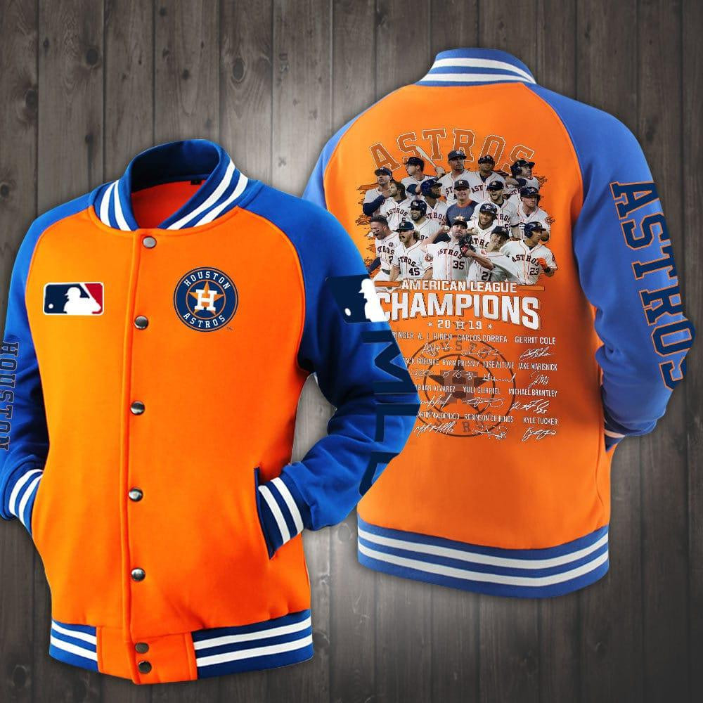 Houston Astros 2019 Orange Baseball Jacket