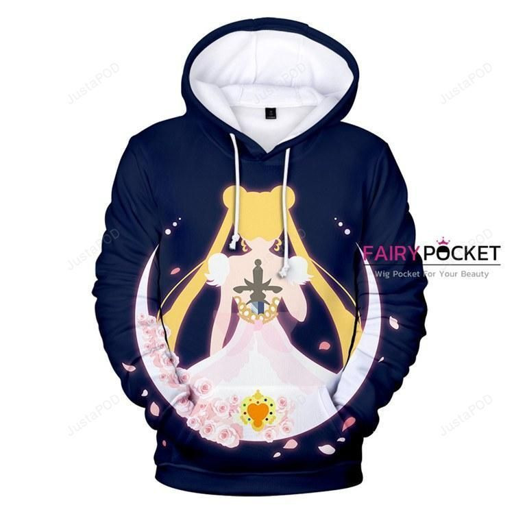 Sailor Moon Tsukino Usagi 3D All Over Print Hoodie & Zip Hoodie