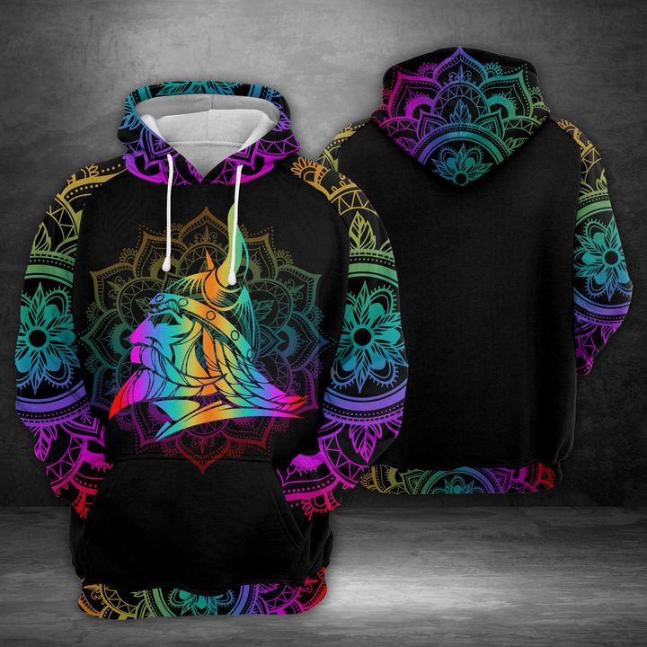 Viking Head 3D All Over Print Hoodie & Zip Hoodie
