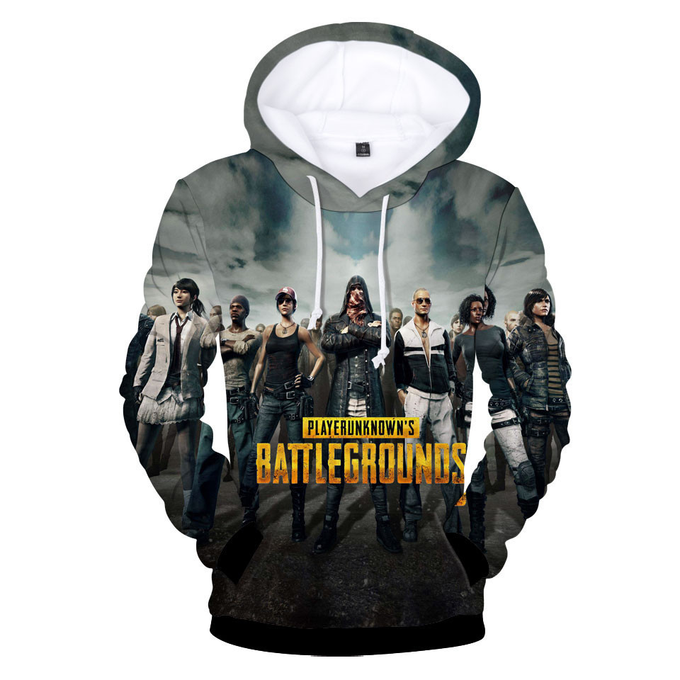 Pubg 3D All Over Print Hoodie & Zip Hoodie