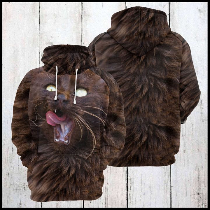 Funny Chantilly Cat 3D All Over Print Hoodie & Zip Hoodie