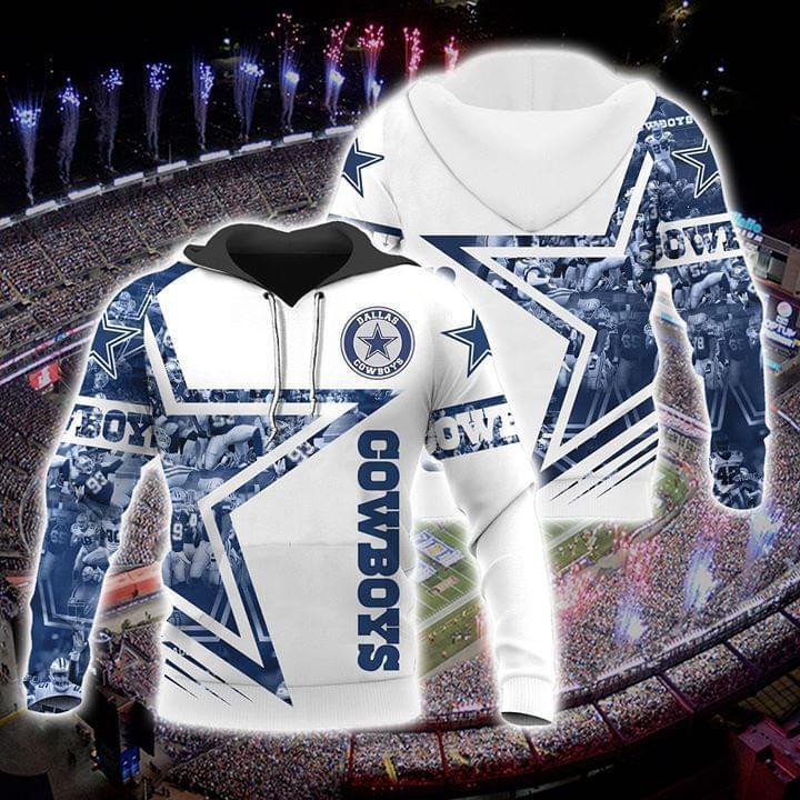 Cowboys 3D All Over Print Hoodie & Zip Hoodie
