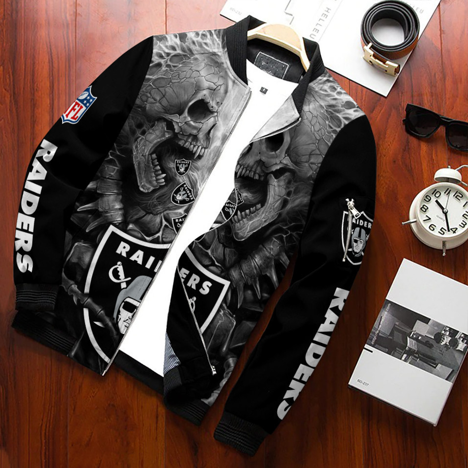 Las Vegas Raiders Bomber Jacket 788