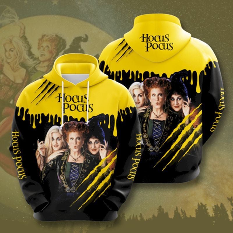 Hocus Pocus Movies 3d Hoodie