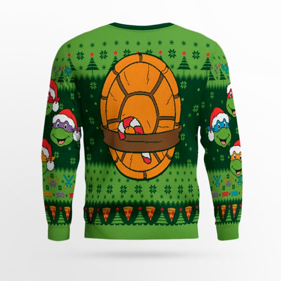 Ninja Turtles Cowabunga Ugly Christmas Sweater