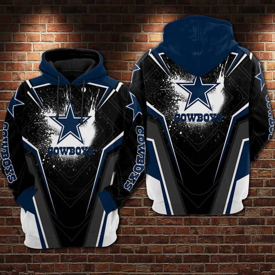 Cowboys 3D All Over Print Hoodie & Zip Hoodie