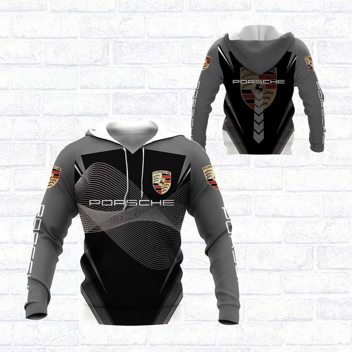 Porsche Shirt 1013, 3d Hoodie Zip Hoodie
