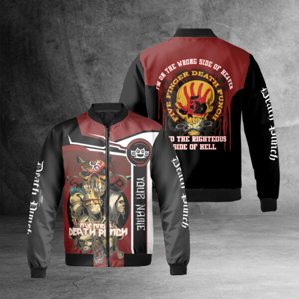 Five Finger Punch Bomber Jacket 1305 165