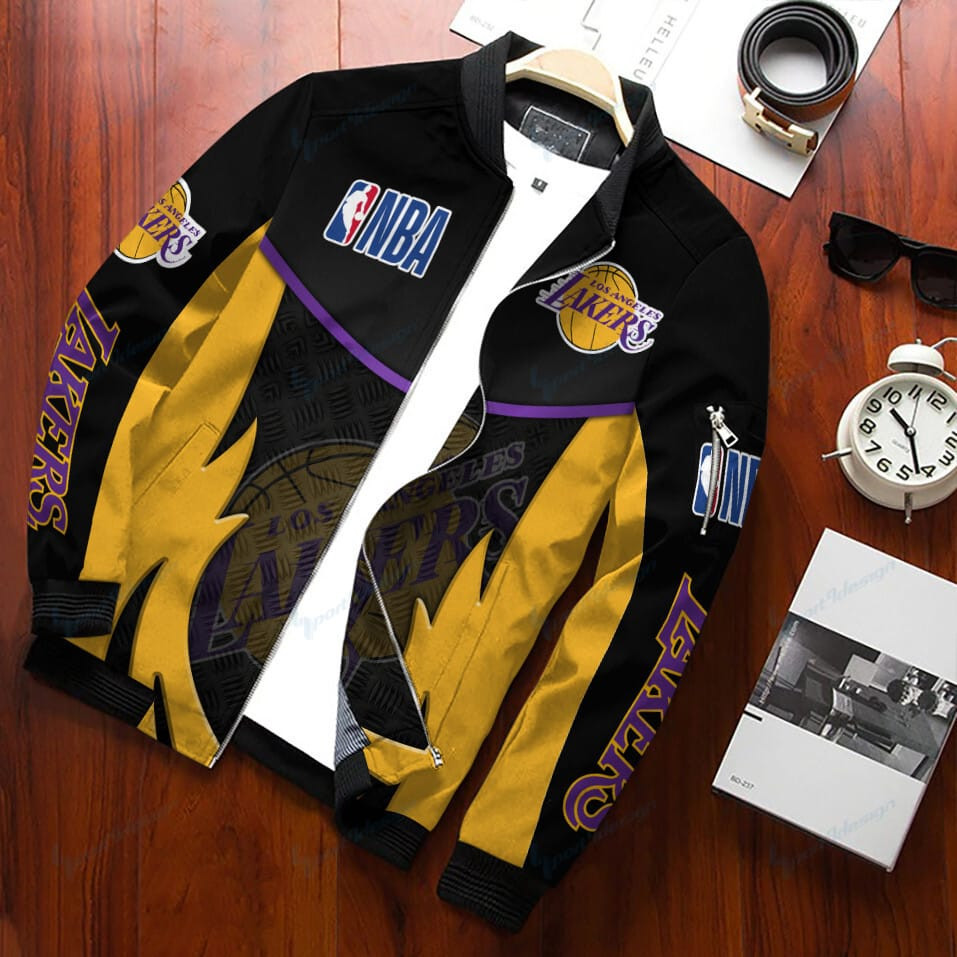 Los Angeles Lakers Bomber Jacket BG14