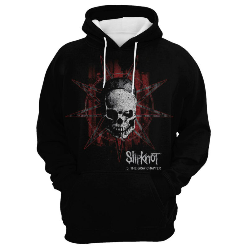 Slipknot 5 The Gray Chapter 3d Full Printing 3d Hoodie Zip Hoodie