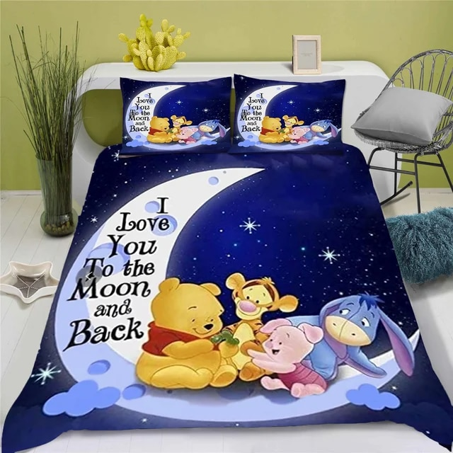 WTP Bedding Set DN Love You To The Moon WTP Duvet Covers