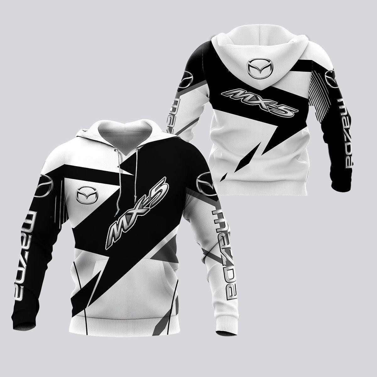Mazda Mx-5 Shirt 28, 3d Hoodie Zip Hoodie