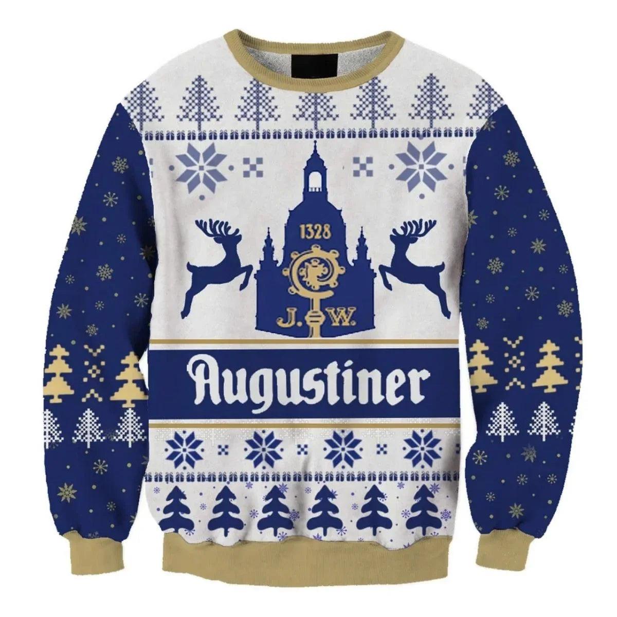 Augustiner Reindeer Ugly Christmas Sweater