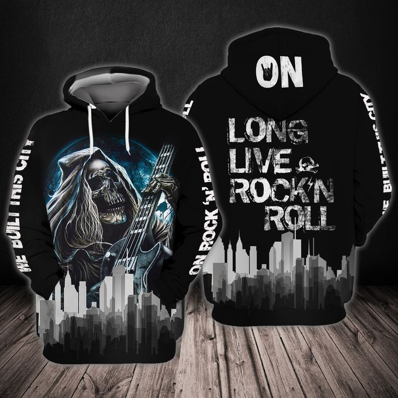 Rock N Roll On Long Live Rock N Roll  3d Hoodie Zip Hoodie