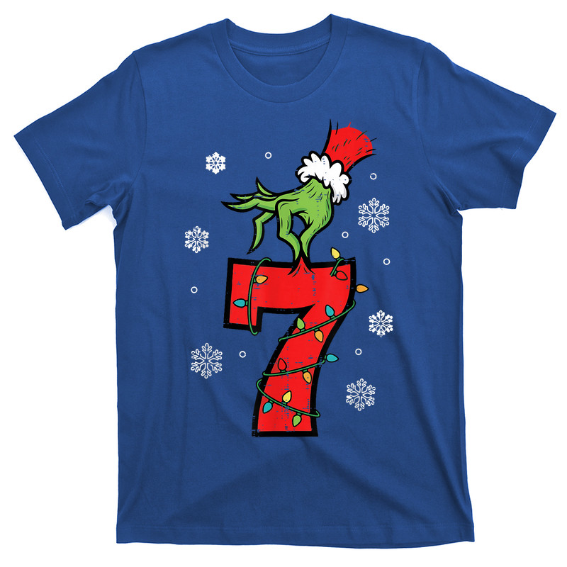 Number 7 67 Meme 6 7 Christmas T-Shirt