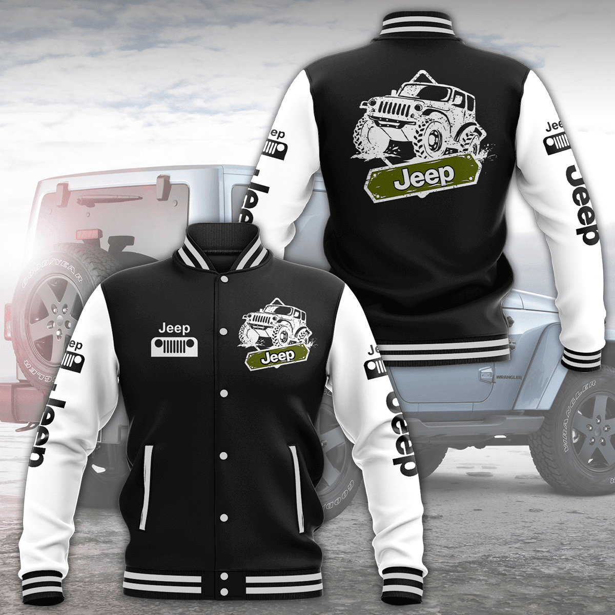 Jeep Baseball Jacket