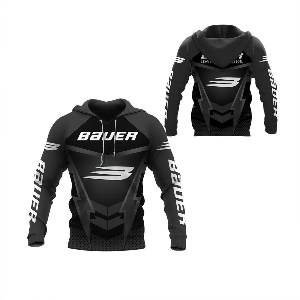 Bauer Shirt 145, 3d Hoodie Zip Hoodie