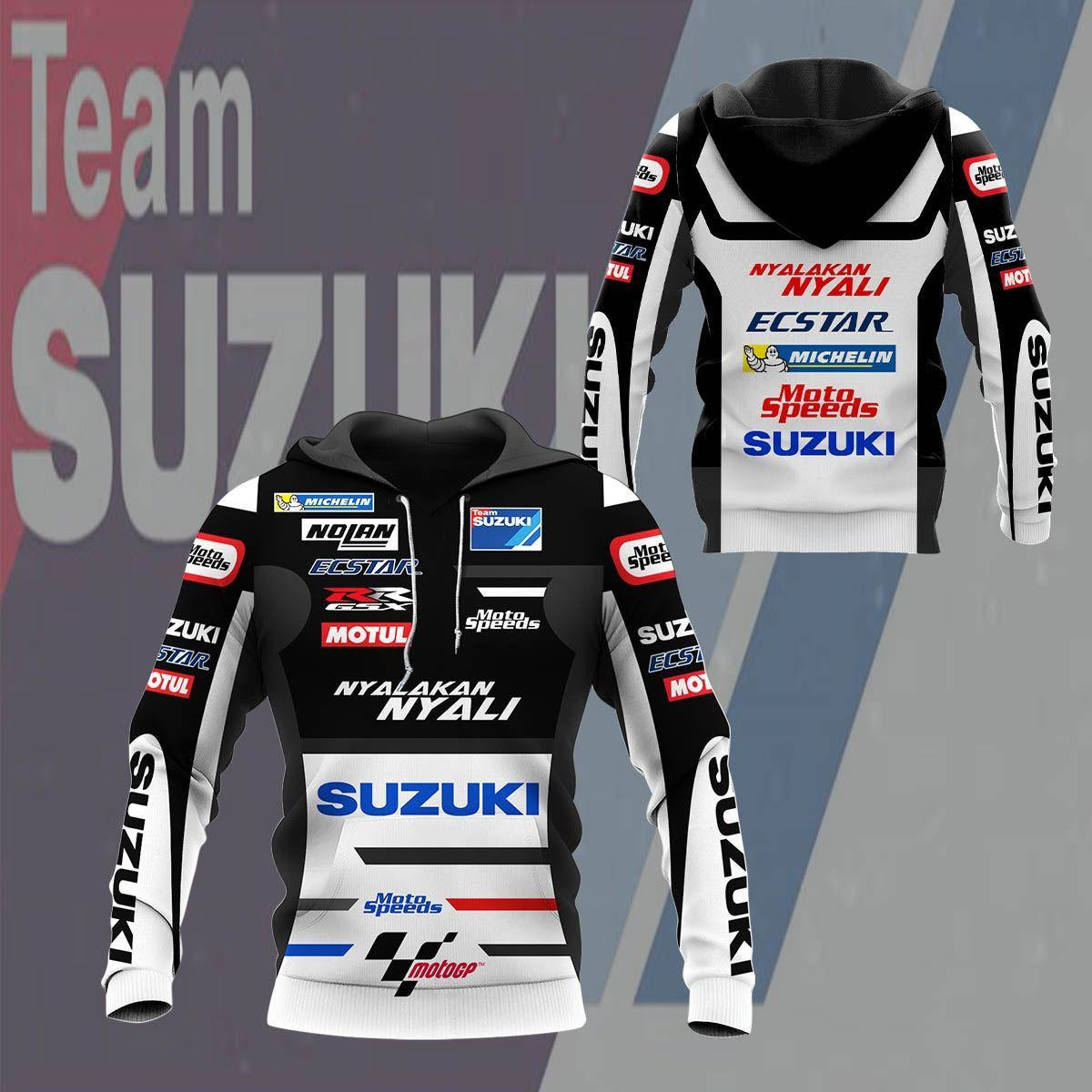 Suzuki Shirt 222, 3d Hoodie Zip Hoodie