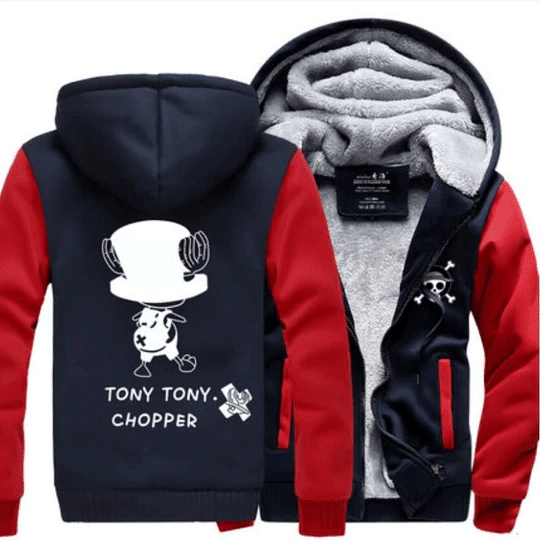 One Piece Doctor Tony Tony Chopper Cute Fan Gift, One Piece Doctor Tony Tony Chopper Cute Fleece Jacket 29