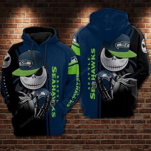 Seattle Seahawks 3D All Over Print Hoodie & Zip Hoodie