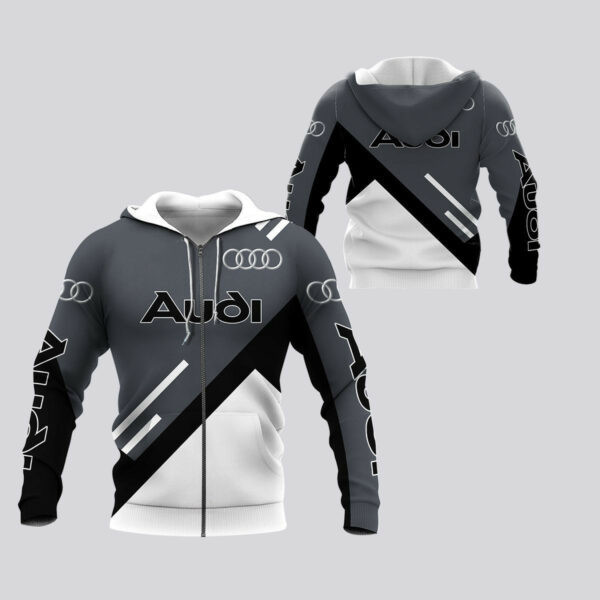 Audi Sport Luxury Car 8k291 3d Zip Hoodie Hoodie Ii0 1554
