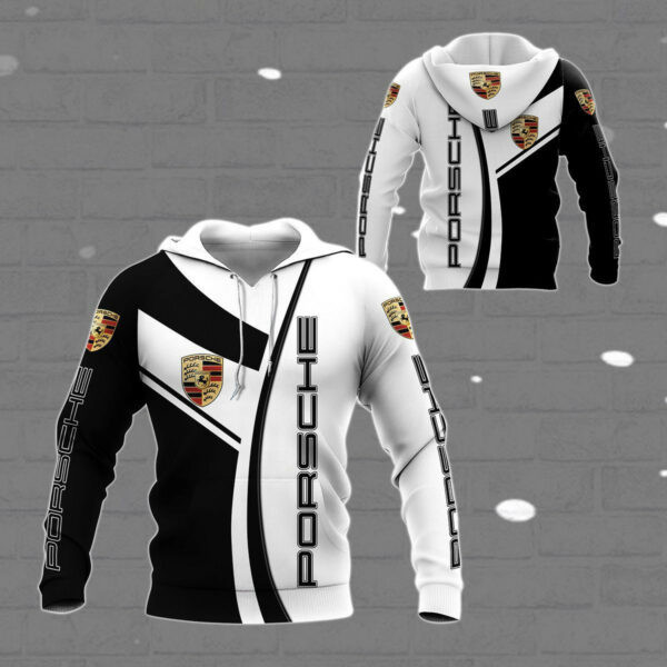 Porsche Shirt 367,   3d Hoodie Zip Hoodie 2900