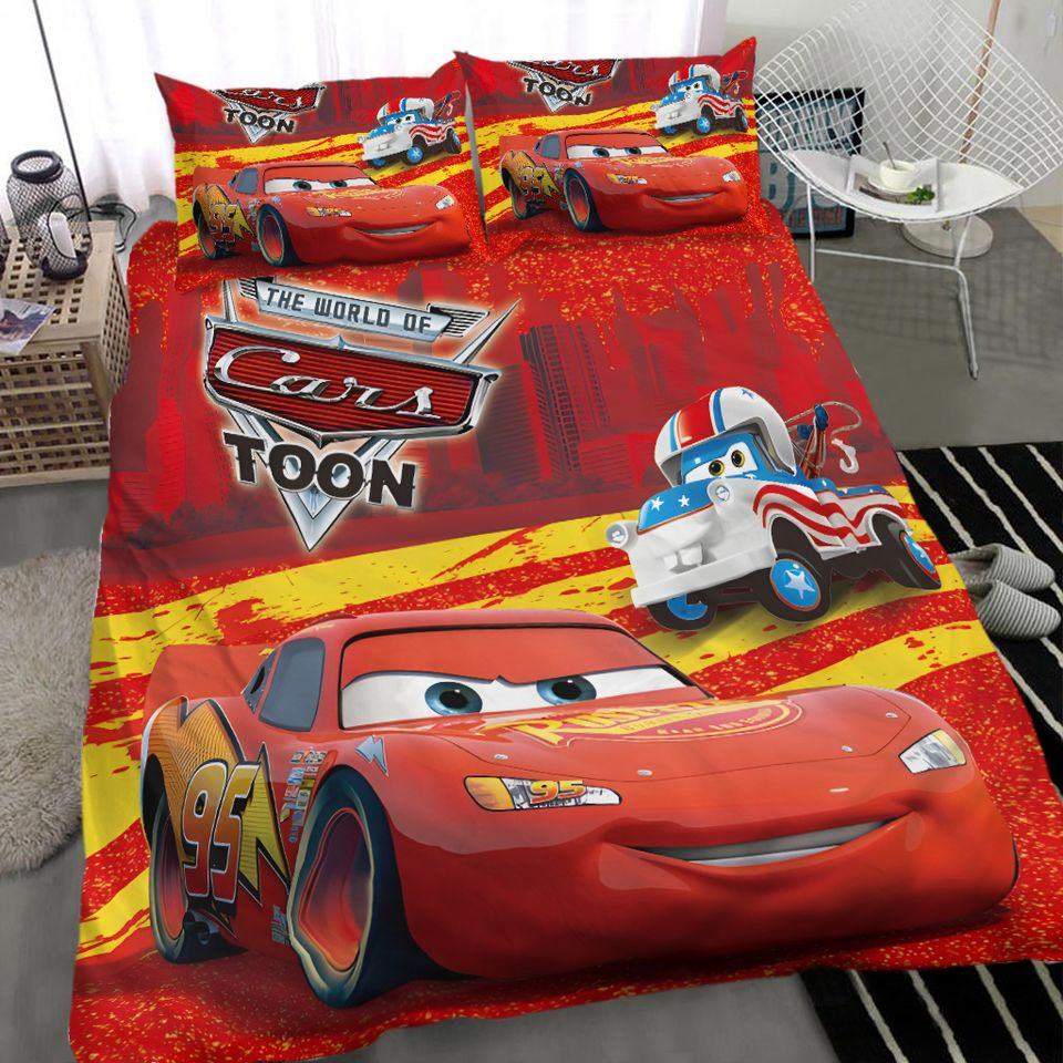 Cars Bedding Set DN The World Of Cars Toon Duvet Covers