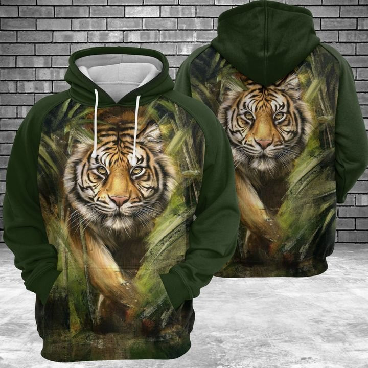 Tiger So Cool 3D All Over Print Hoodie & Zip Hoodie