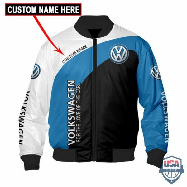 Volkswagen For The Love Of The Car Custom Name Bomber Jacket 137