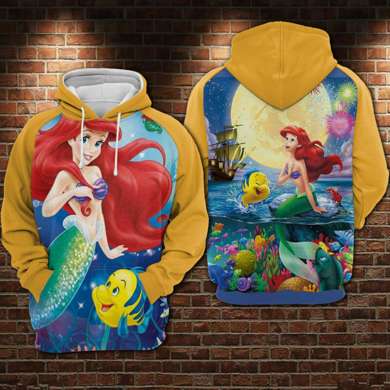 Ariel – The Little Mermaid Hoodie Zip Hoodie