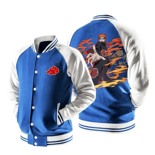 Naruto Nagato Six Paths Of Pain Puppet 2 Baseball Jacket 9