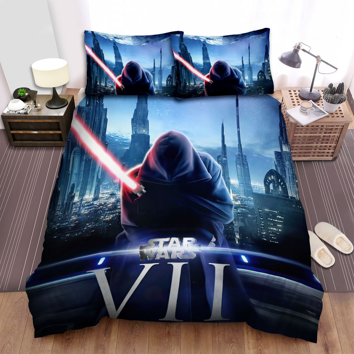 SW Bedding Set SW Episode 7 The Force Awakens Duvet Covers Black