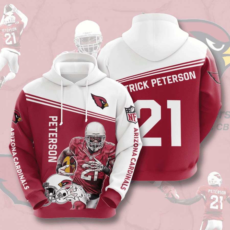 Arizona Cardinals 3D All Over Print Hoodie & Zip Hoodie