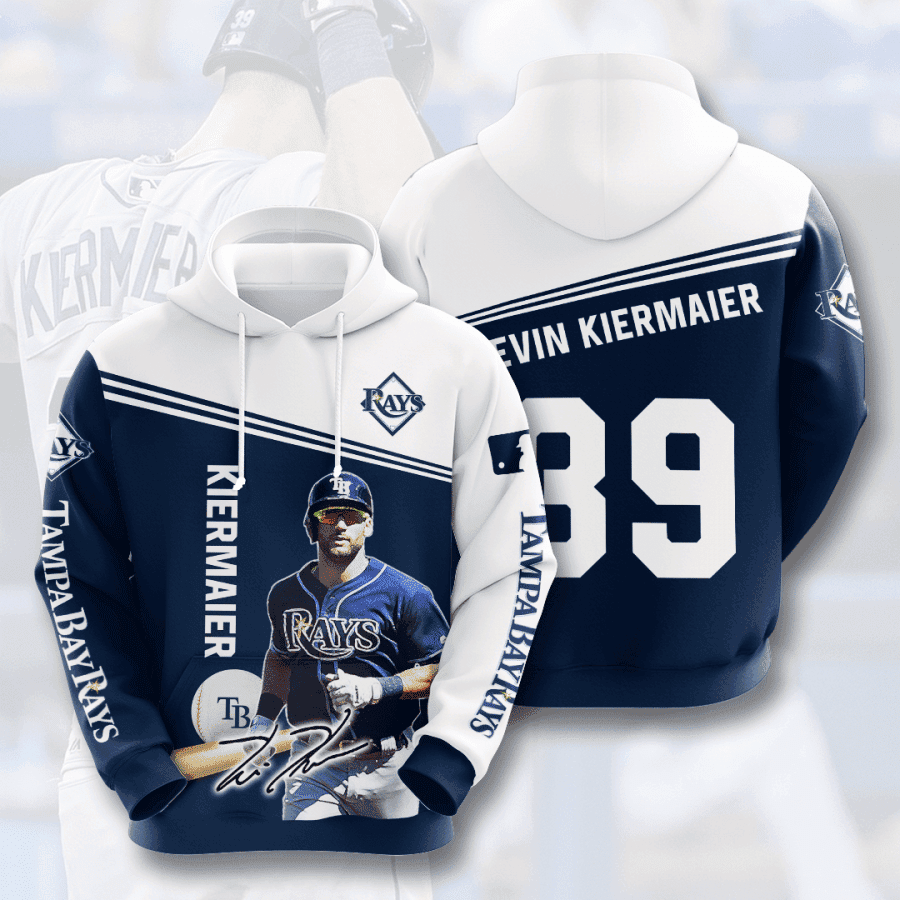 TAMPA BAY RAYS Kevin Kiermaier 3D All Over Print Hoodie & Zip Hoodie