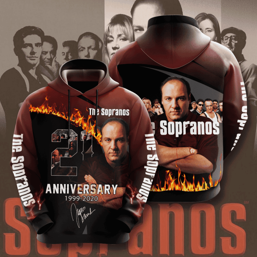 The Sopranos 3D All Over Print Hoodie & Zip Hoodie