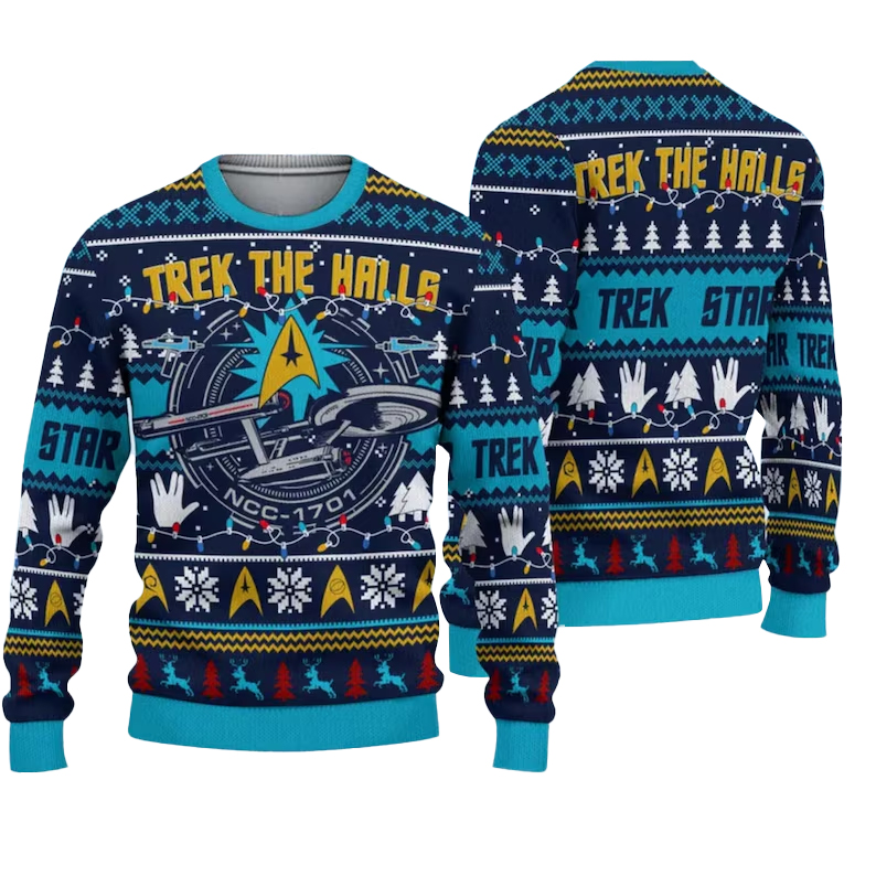 Star Trek Ugly Christmas Sweater