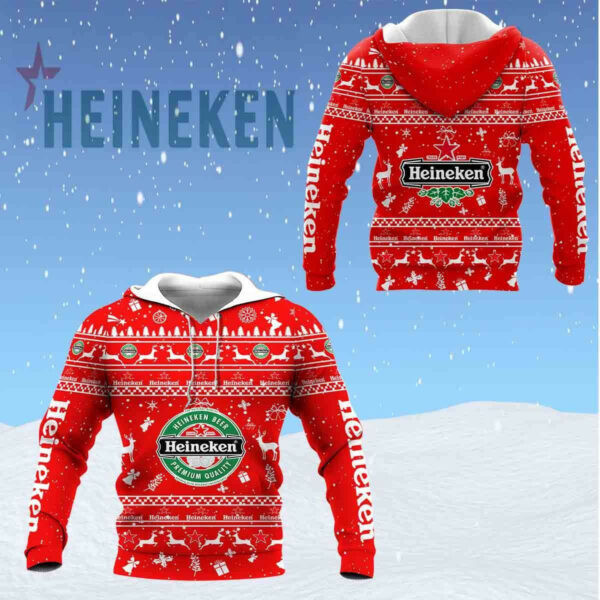 Heineken Shirt 182, 3d Hoodie Zip Hoodie 1735