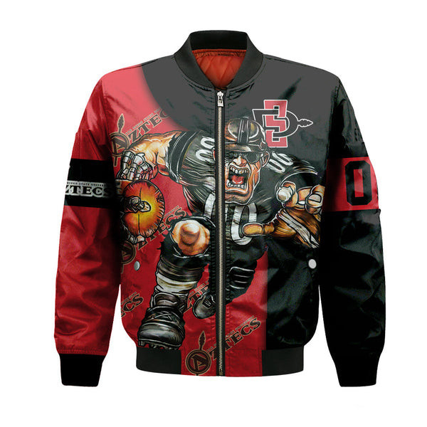 San Diego State Aztecs Football Go On Bomber Jacket