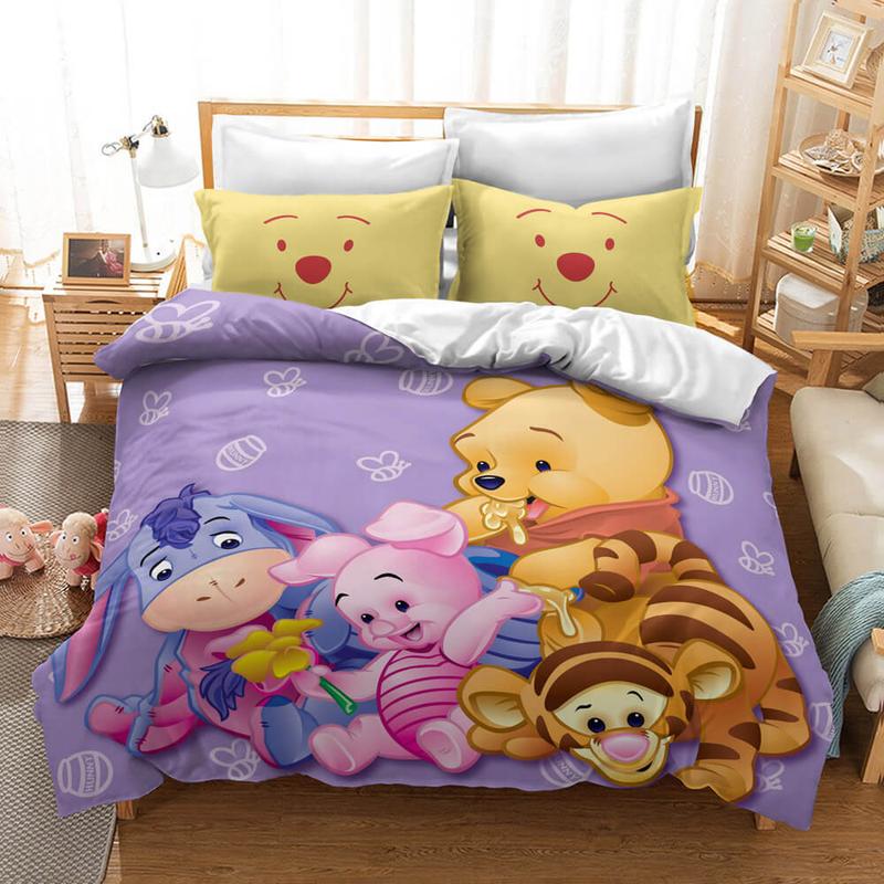 WTP Bedding Set DN Pooh And Friends As Babies Duvet Covers