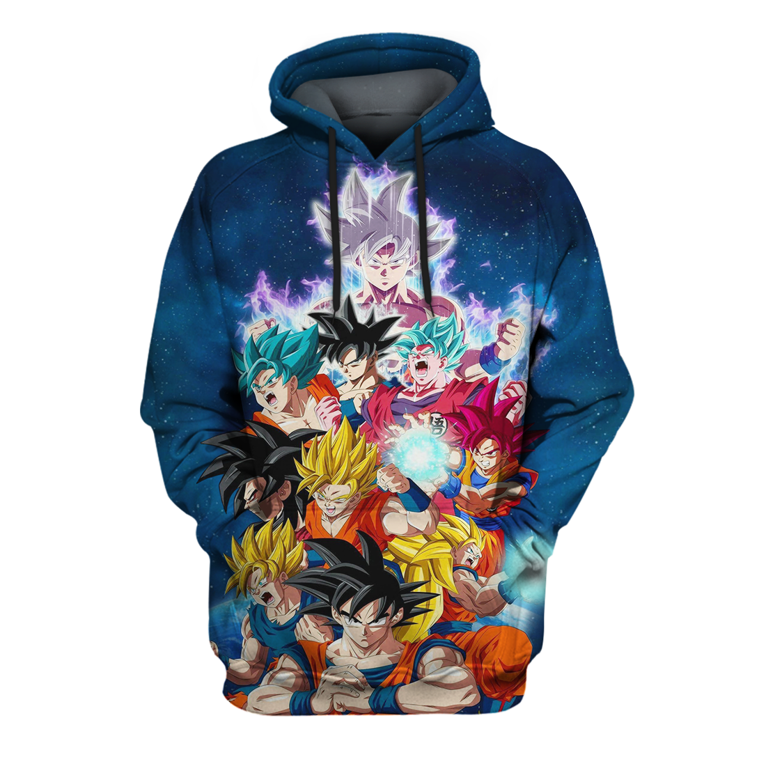 Son Goku 3D All Over Print Hoodie & Zip Hoodie