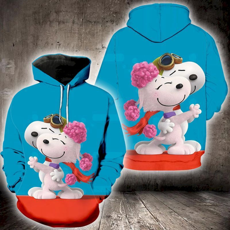 Snoopy Walt Over Print 3d Hoodie Zip Hoodie 11