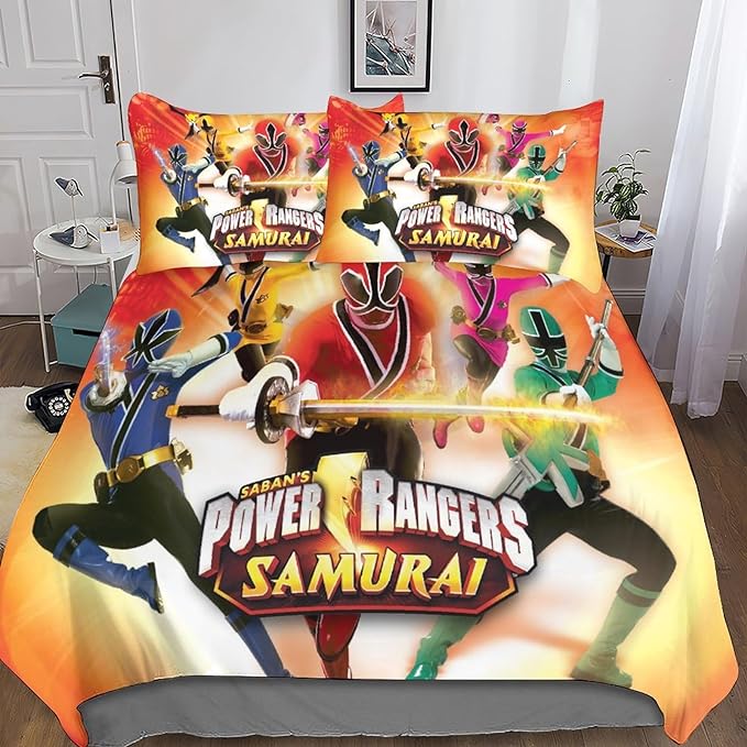 Power Ranger Bedding Set Saban Power Rangers Samurai Duvet Covers