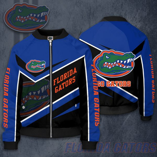 Florida Gators Blue Black Bomber Jacket
